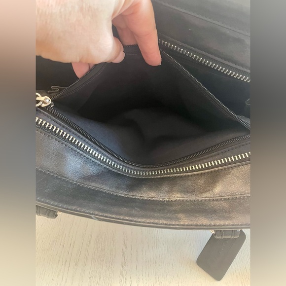 Coach Legacy Candace Black Leather Carryall Large Purse-pre authenticated - Picture 8 of 9